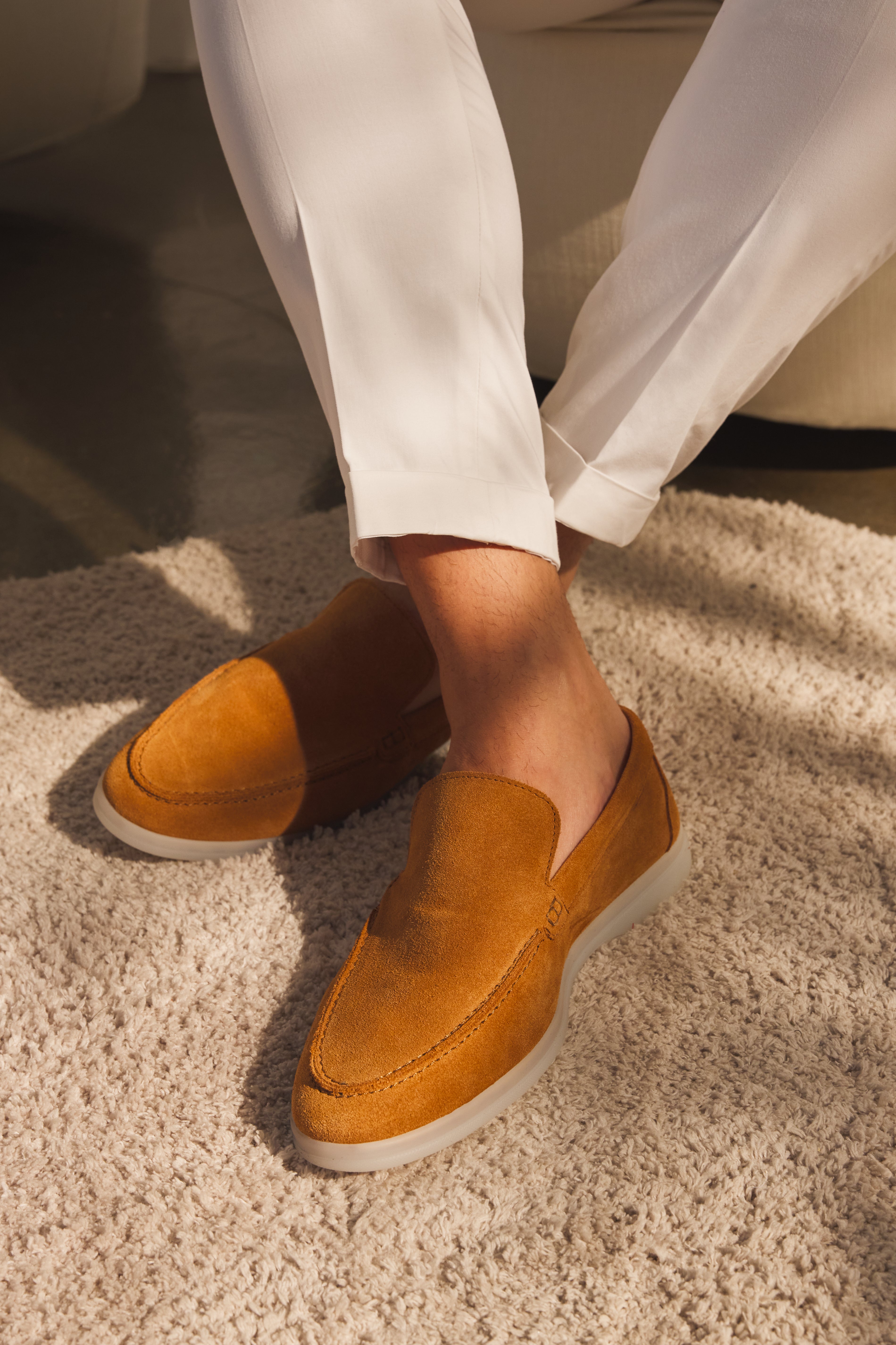 LOAFERS BĂRBAȚI CARAMEL