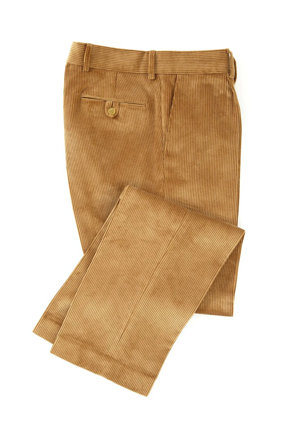 PANTALONI CATIFEA RAIATA ORANGE - MARSAY