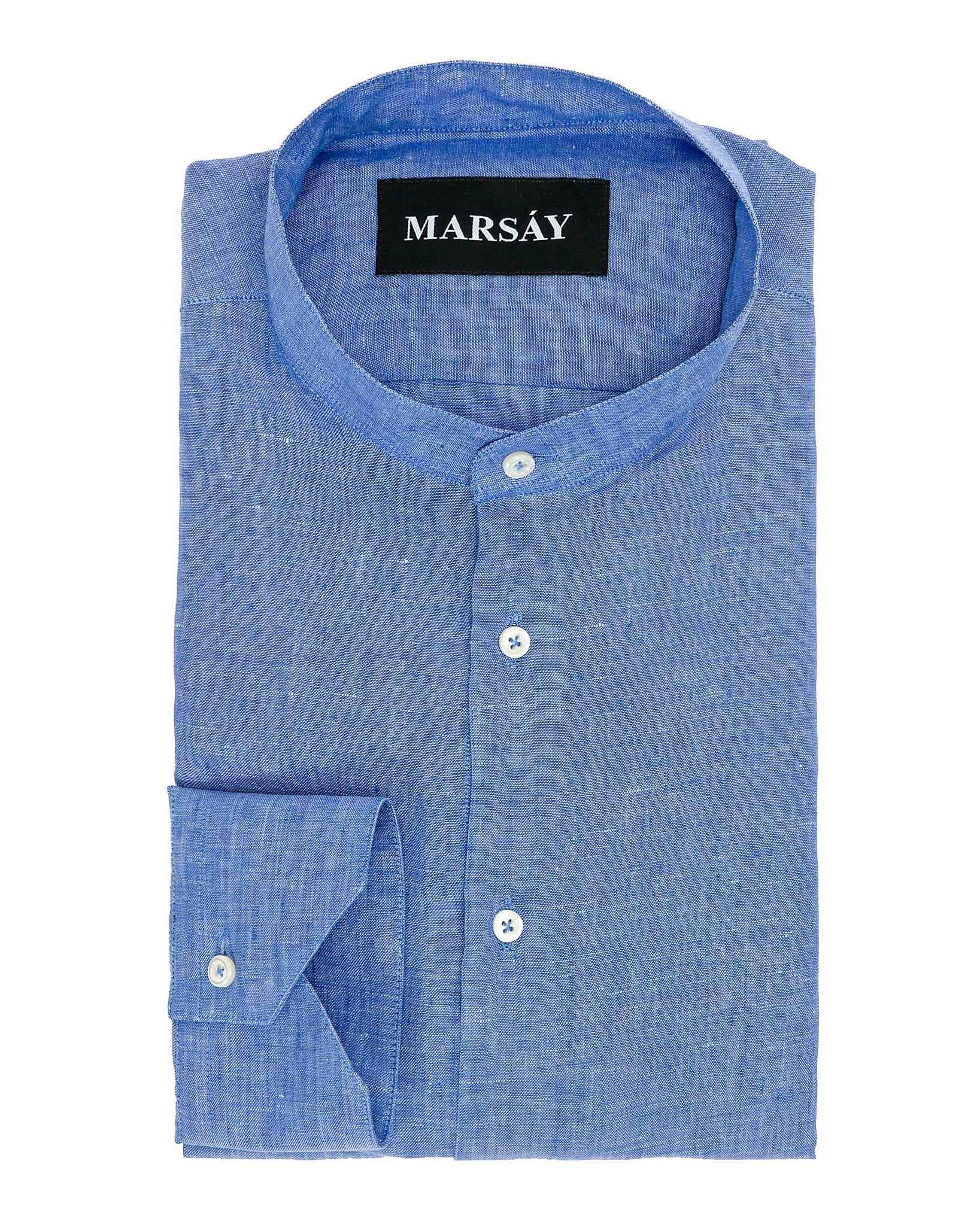 CĂMAȘĂ IN SLIM FIT CU GULER TUNICA BERGAMO - MARSAY