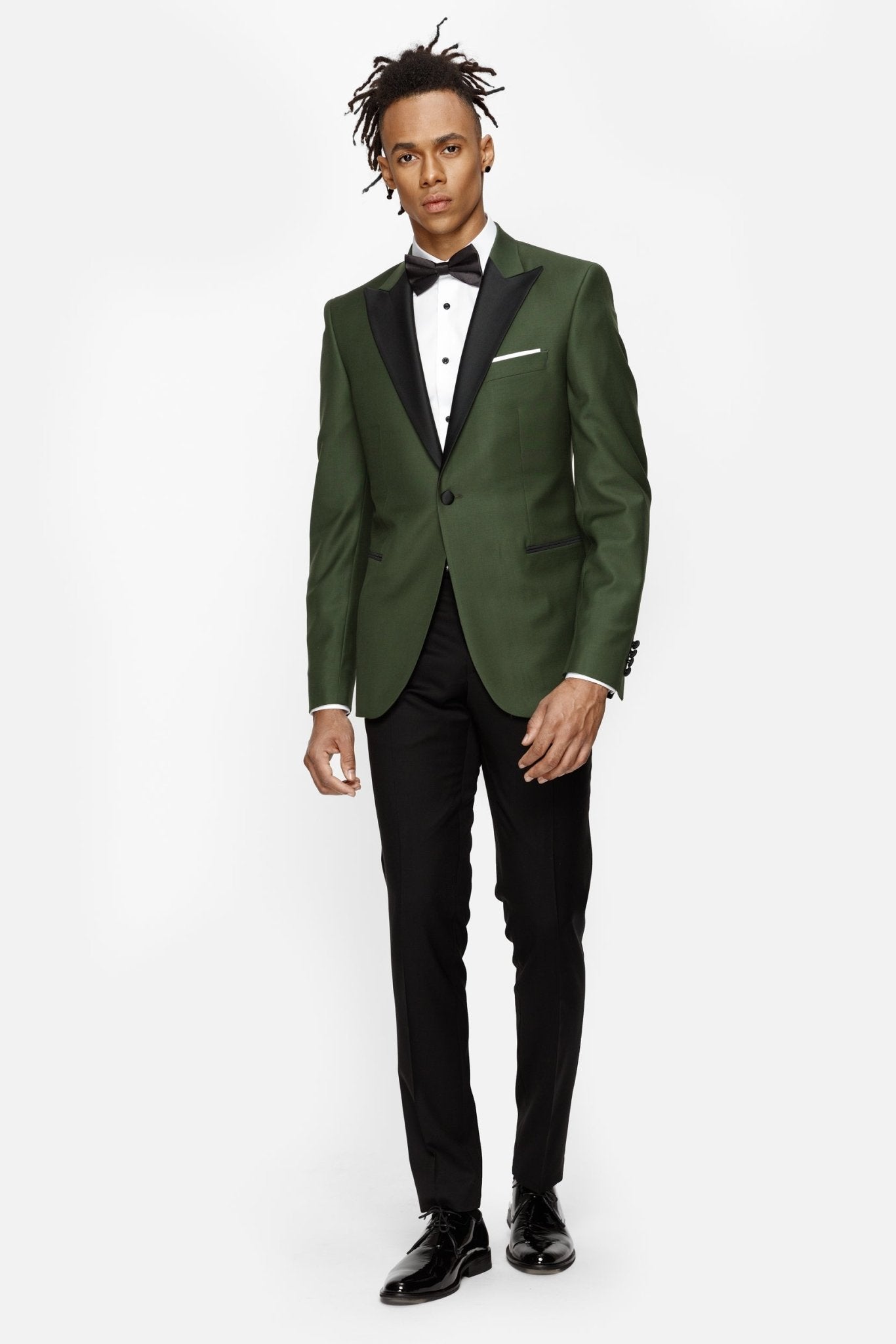 costum de mire verde