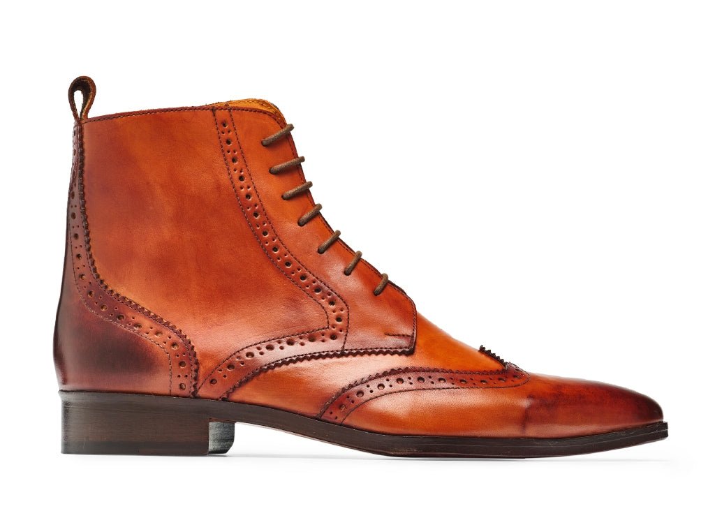 GHETE IRAK COGNAC ANTIQUE PATINA