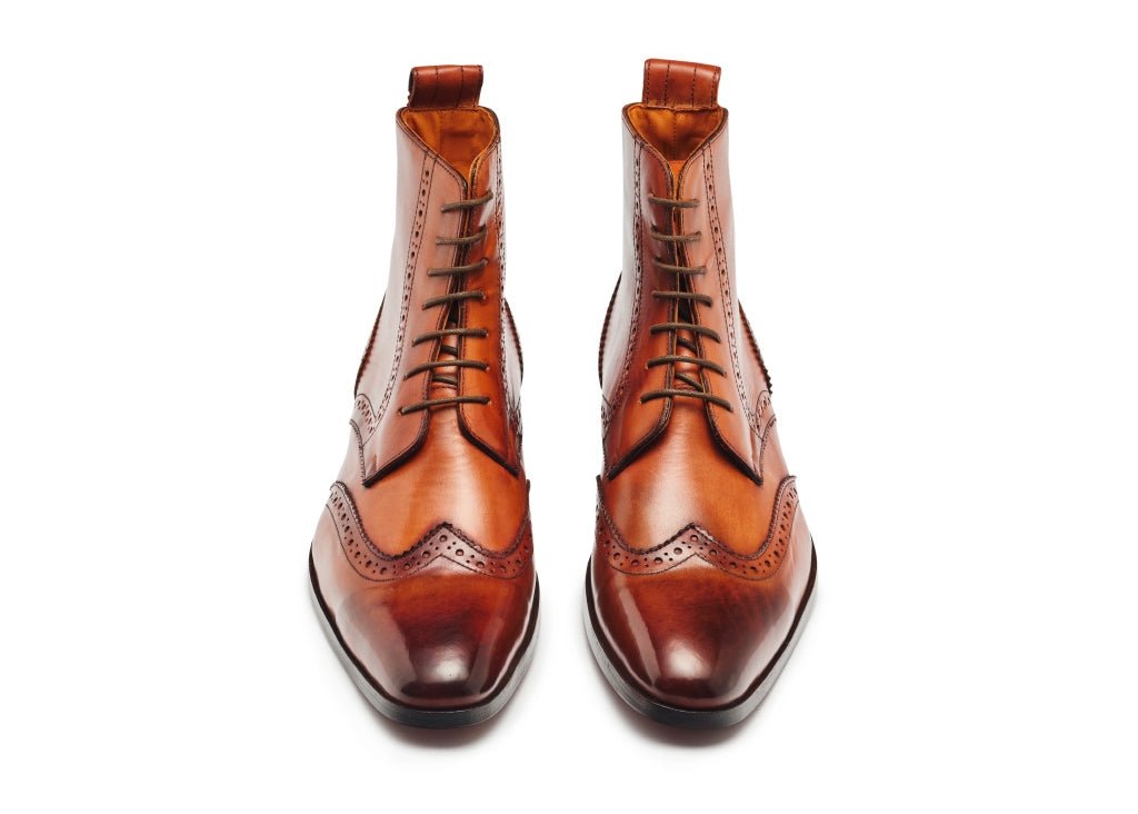 GHETE IRAK COGNAC ANTIQUE PATINA