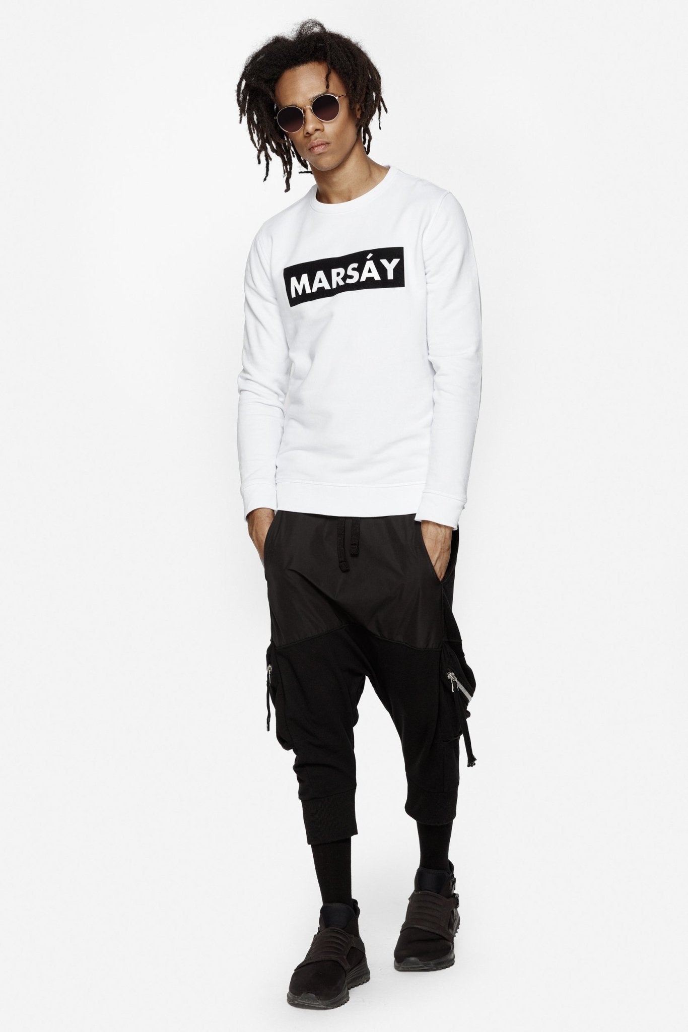 HANORAC BARBATI CLUB HOODIE ALB