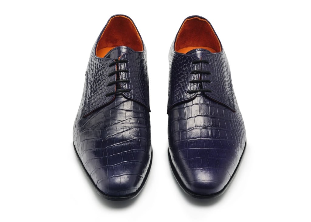 PANTOFI BĂRBĂTEȘTI PIELE CROCO UMBRIA - MARSAY