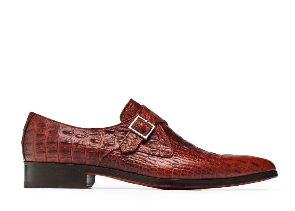 PANTOFI BĂRBAȚI PIELE CROCO VENETO - MARSAY