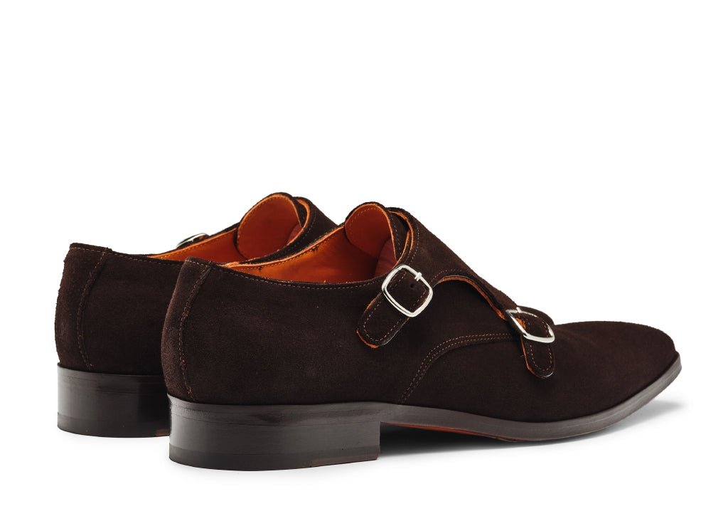 PANTOFI CASUAL DE PIELE ÎNTOARSĂ CU CATARAME APRILIA - MARSAY