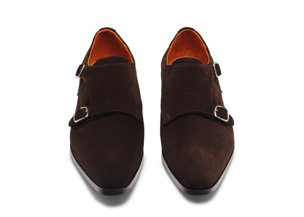 PANTOFI CASUAL DE PIELE ÎNTOARSĂ CU CATARAME APRILIA - MARSAY