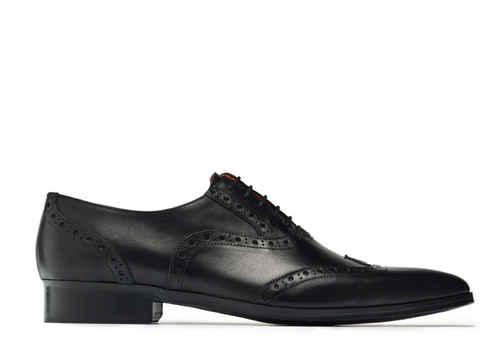 PANTOFI CU TOC MEDIU BROGUE PESCARA - MARSAY