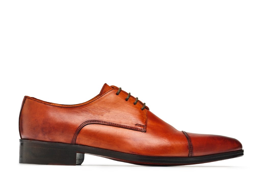 PANTOFI DERBY DE PIELE NATURALĂ LIVORNO - MARSAY