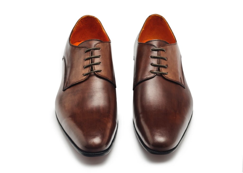 PANTOFI DERBY DE PIELE NATURALĂ RAVENNA - MARSAY