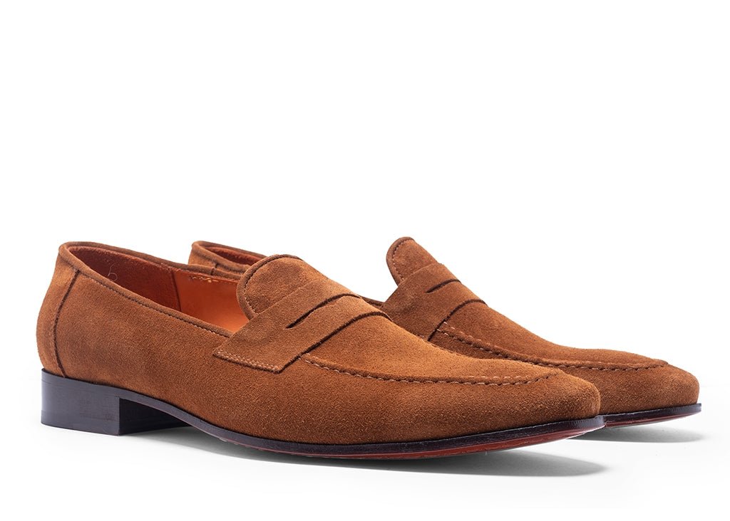 PANTOFI DIN PIELE INTOARSĂ AREZZO - MARSAY