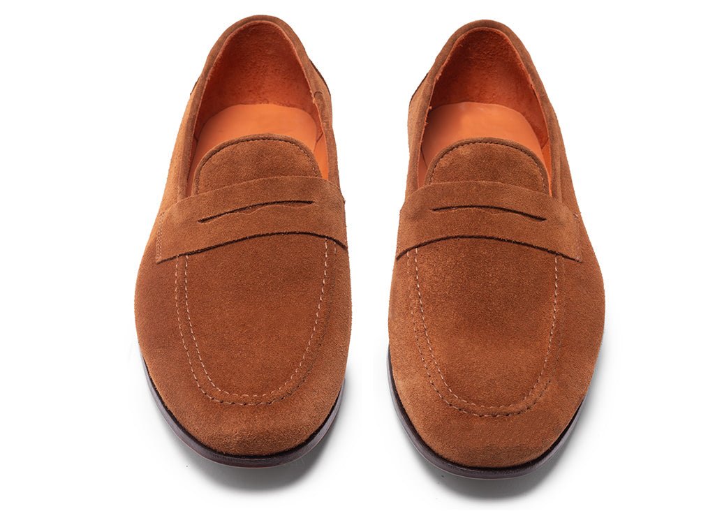 PANTOFI DIN PIELE INTOARSĂ AREZZO - MARSAY