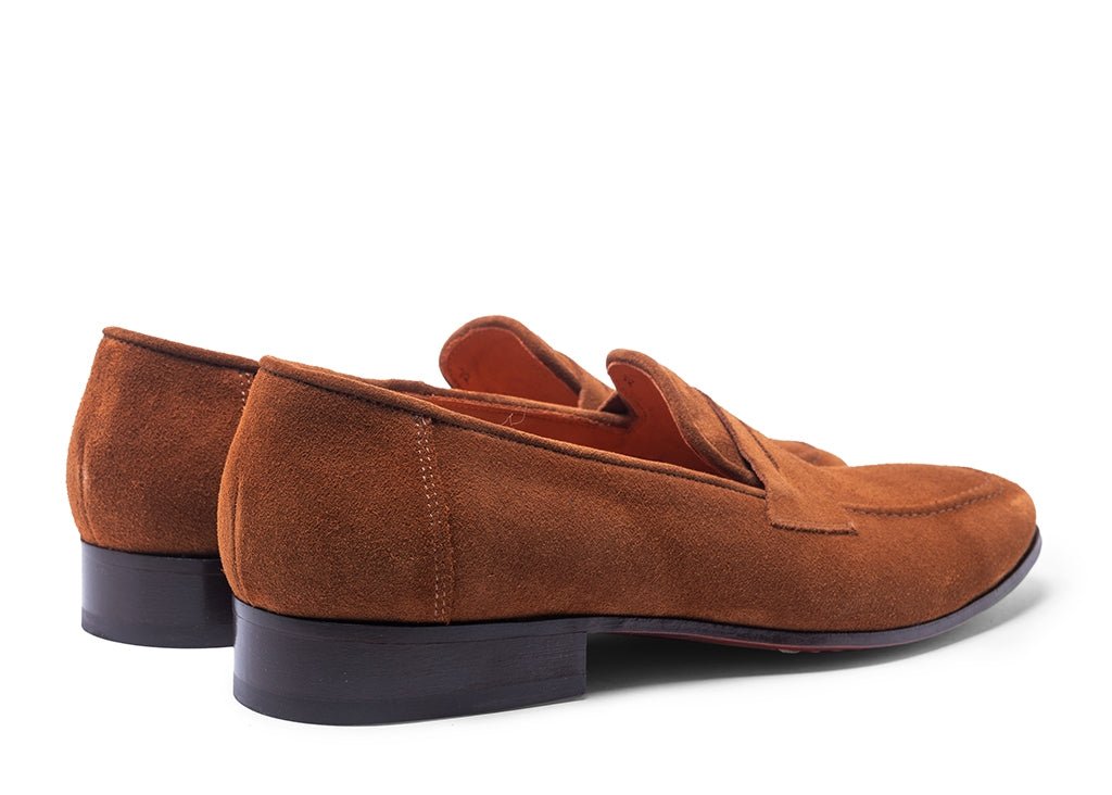 PANTOFI DIN PIELE INTOARSĂ AREZZO - MARSAY