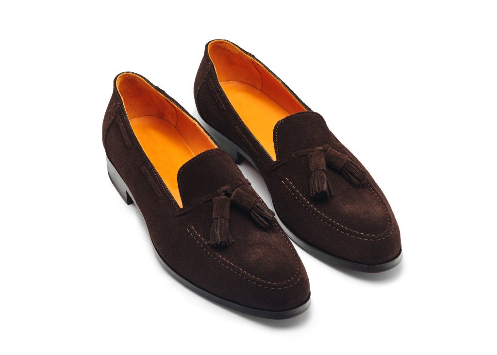 PANTOFI DIN PIELE ÎNTOARSĂ RIMINI - MARSAY