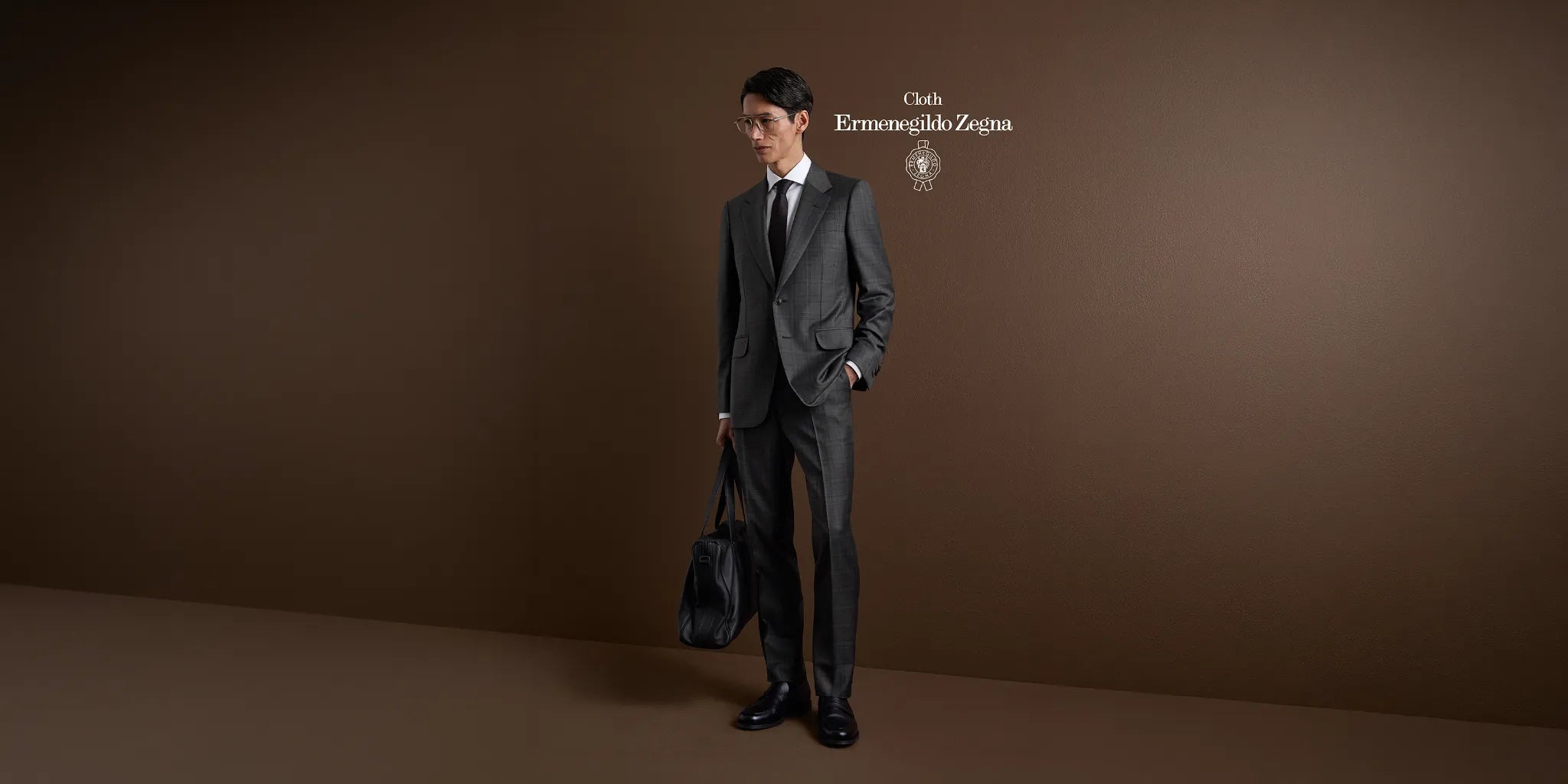 Costum business Made to Measure MARSAY din țesătură Ermenegildo Zegna Fall Winter 2026
