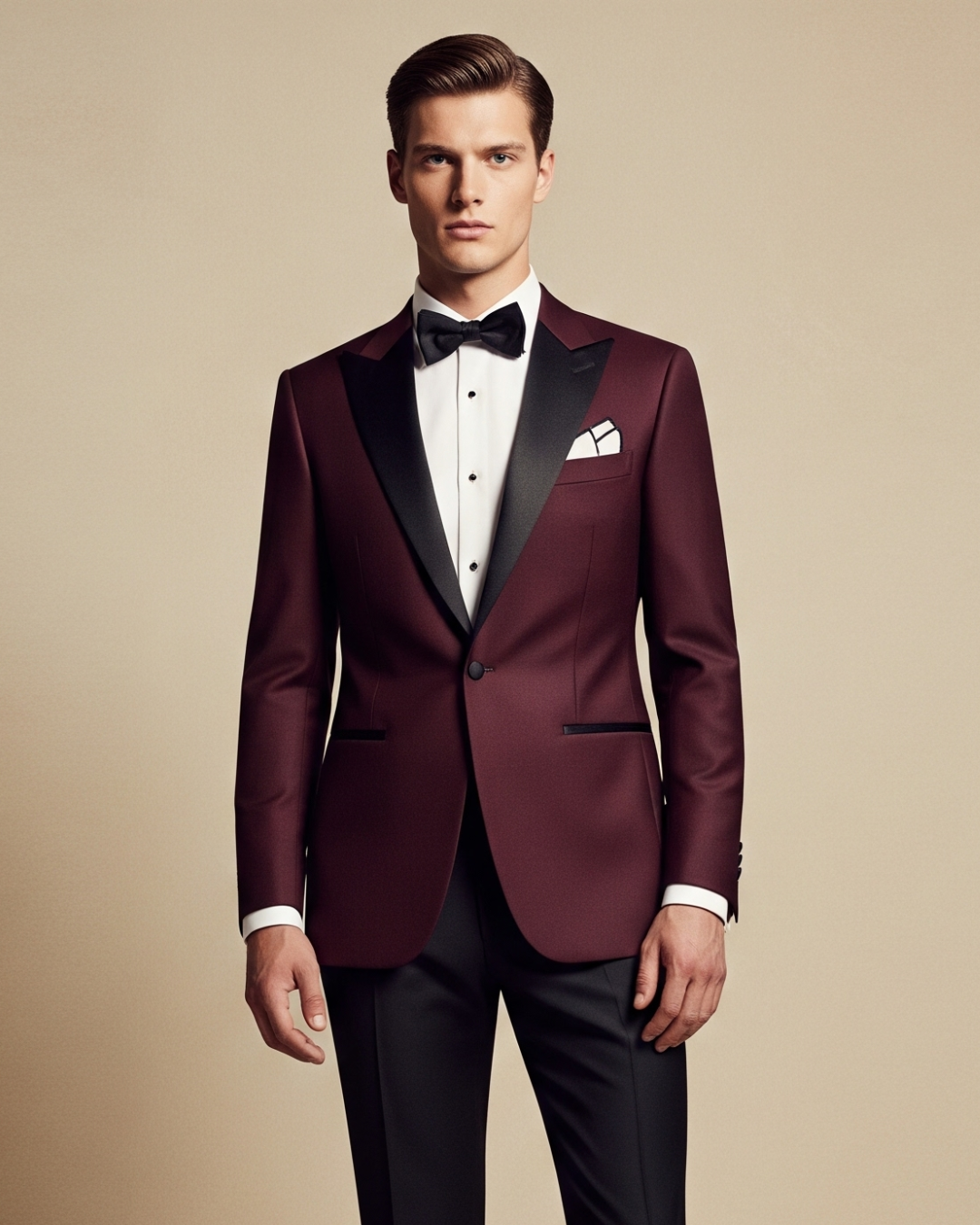COSTUM LA COMANDĂ BURGUNDY MAHOGANY