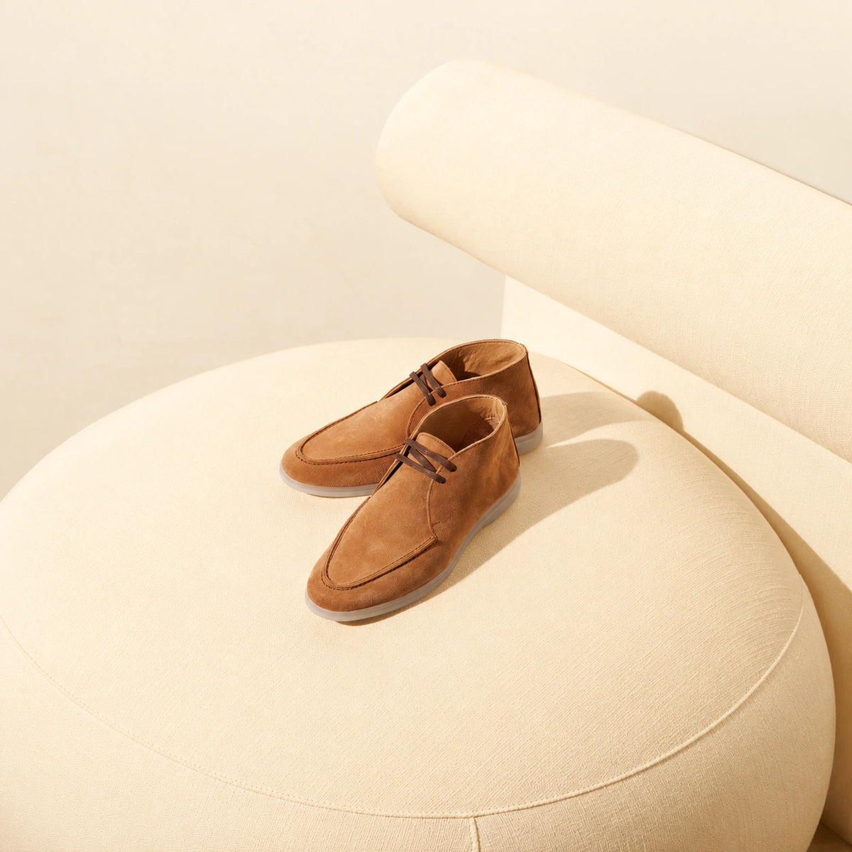 City Desert Loafers – Honey Suede