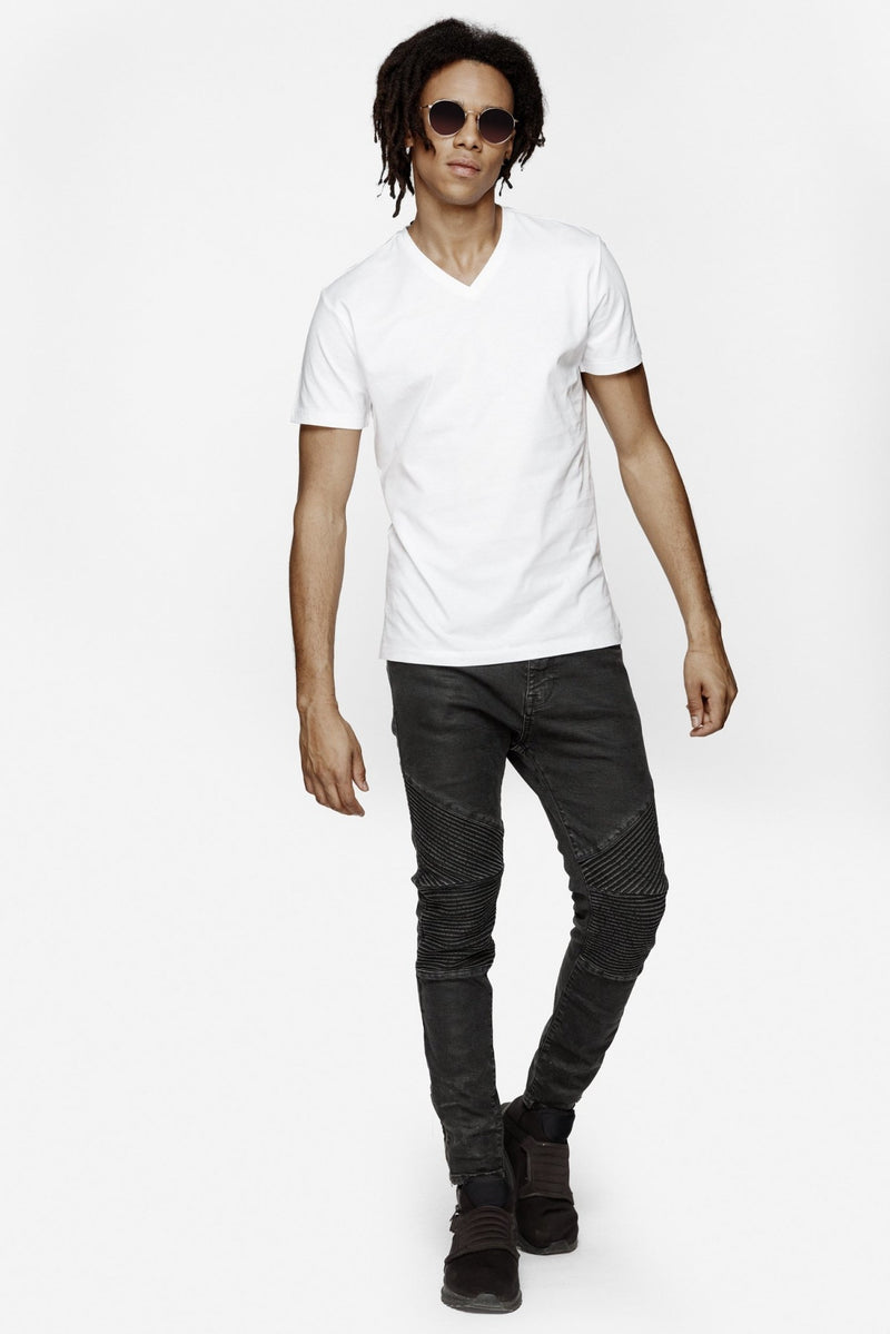 TRICOU V-NECK ESSENTIAL WHITE - MARSAY