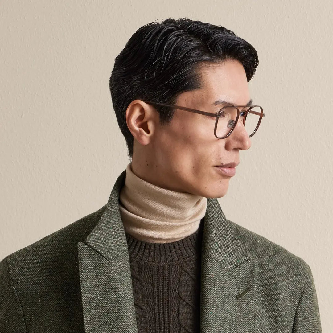 Olive Prelude — ținută Made to Measure MARSAY din țesătură Ermenegildo Zegna Fall Winter 2026