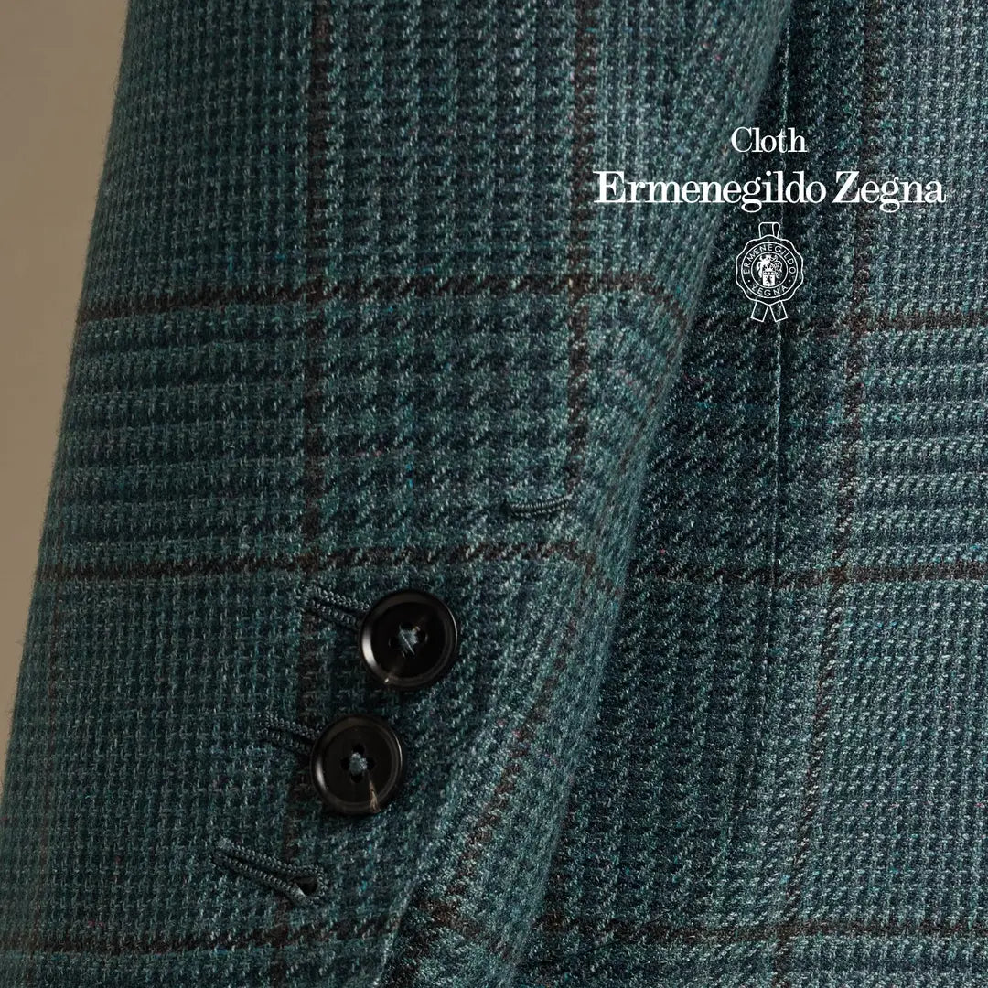 Texture & Finish — ținută Made to Measure MARSAY din țesătură Ermenegildo Zegna Fall Winter 2026