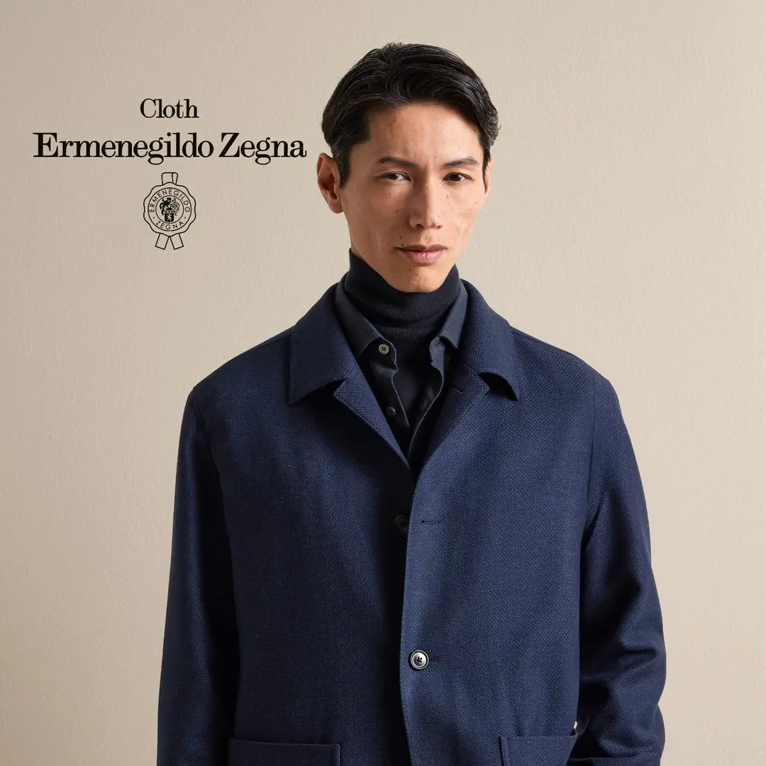 Navy Utility — ținută Made to Measure MARSAY din țesătură Ermenegildo Zegna Fall Winter 2026