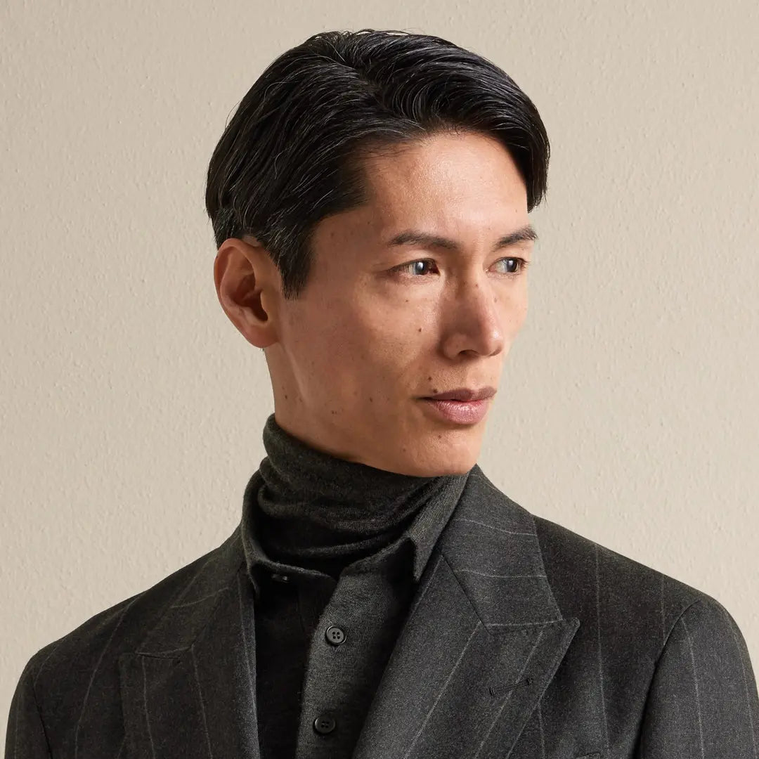 Charcoal Presence — ținută Made to Measure MARSAY din țesătură Ermenegildo Zegna Fall Winter 2026
