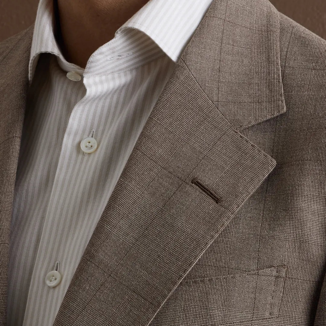 Lapel & Texture — ținută Made to Measure MARSAY din țesătură Ermenegildo Zegna Fall Winter 2026