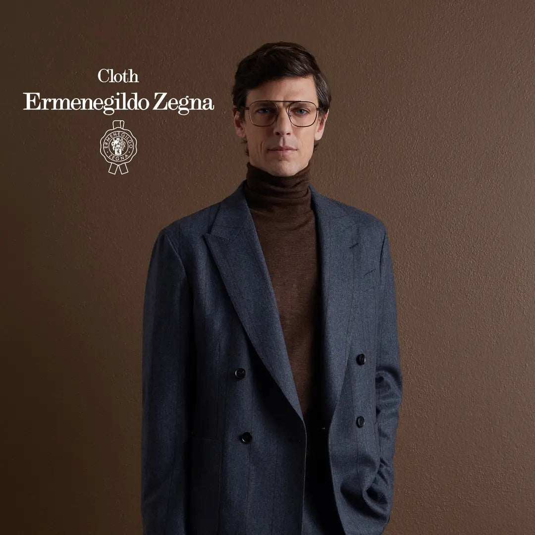 Navy Layer — ținută Made to Measure MARSAY din țesătură Ermenegildo Zegna Fall Winter 2026