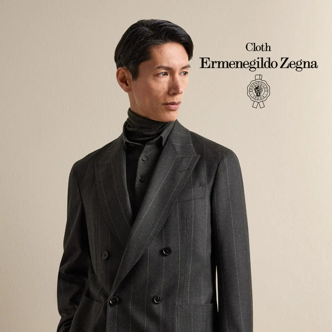 Dark Double-Breasted — ținută Made to Measure MARSAY din țesătură Ermenegildo Zegna Fall Winter 2026