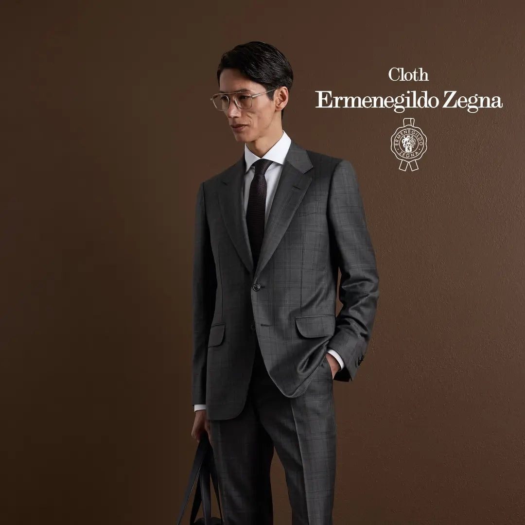 Grey Precision — ținută Made to Measure MARSAY din țesătură Ermenegildo Zegna Fall Winter 2026