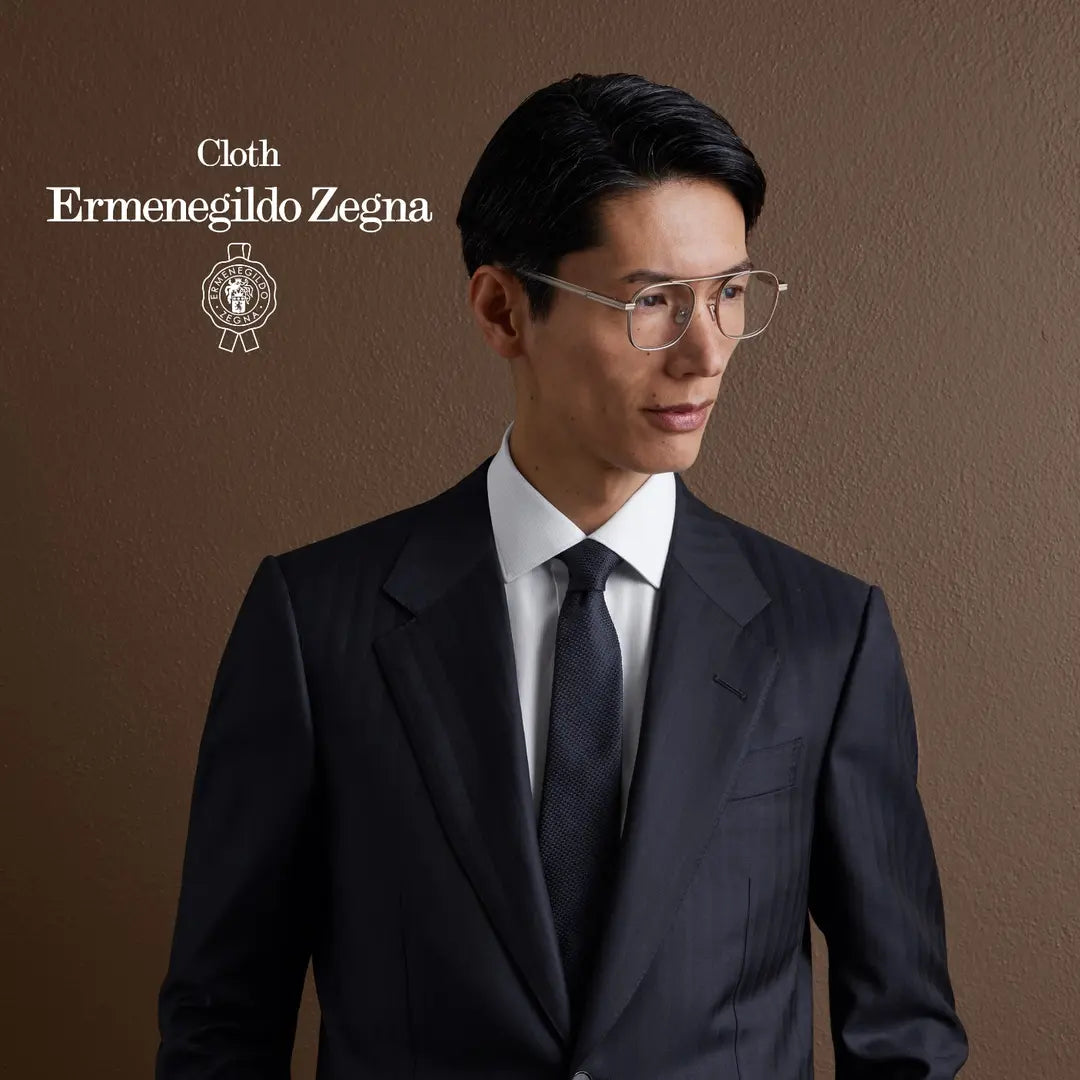 Navy Portrait — ținută Made to Measure MARSAY din țesătură Ermenegildo Zegna Fall Winter 2026