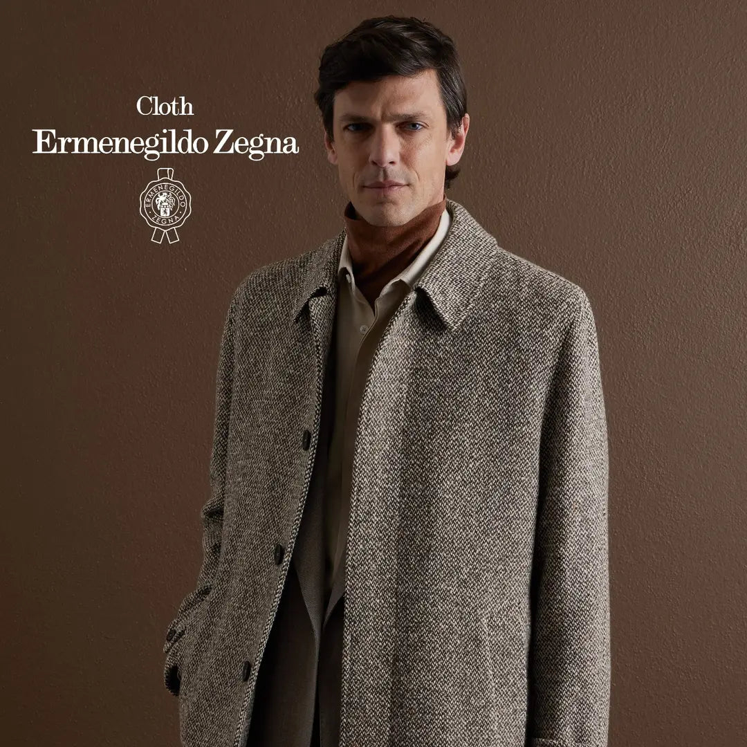 Palton Made to Measure MARSAY din țesătură Ermenegildo Zegna Fall Winter 2026
